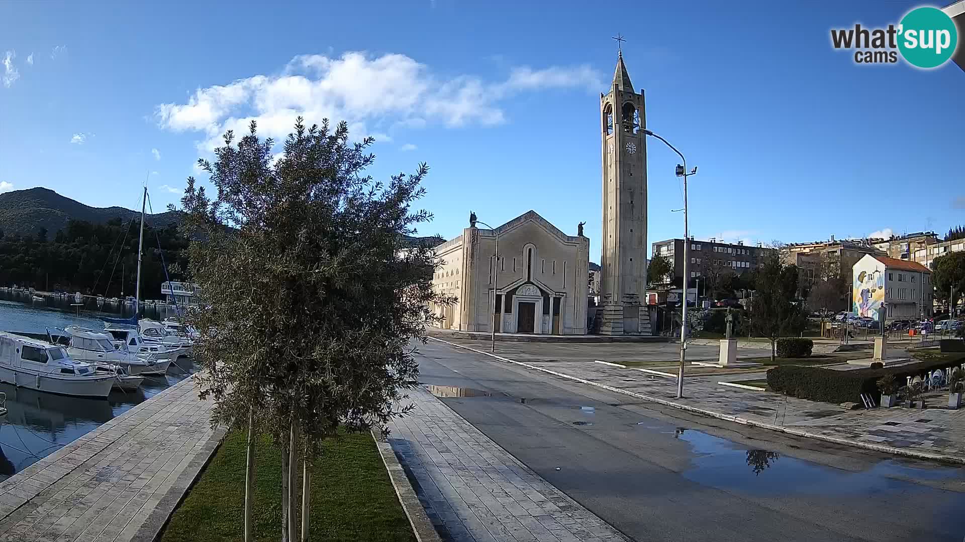 Livecam Ploce | Vues captivantes sur Riva et la cathédrale