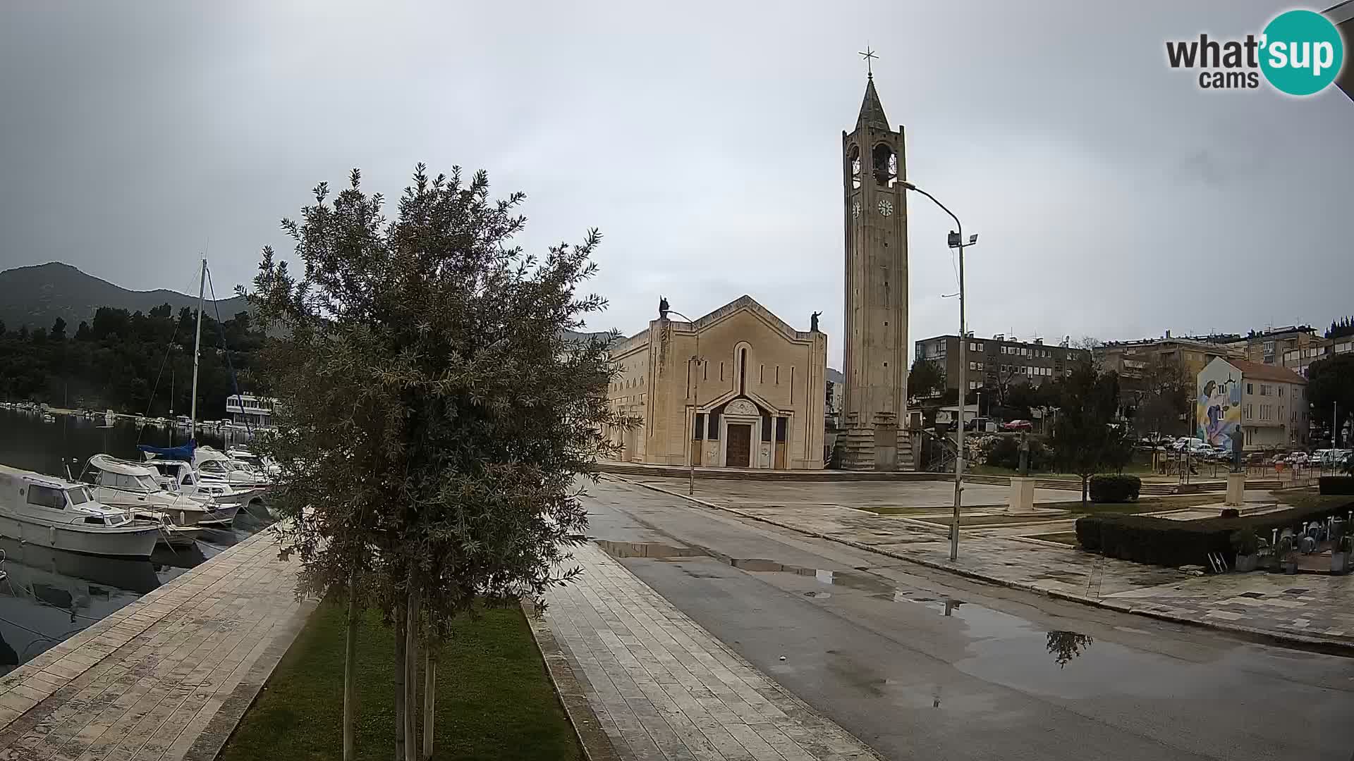 Livecam Ploce | Vues captivantes sur Riva et la cathédrale