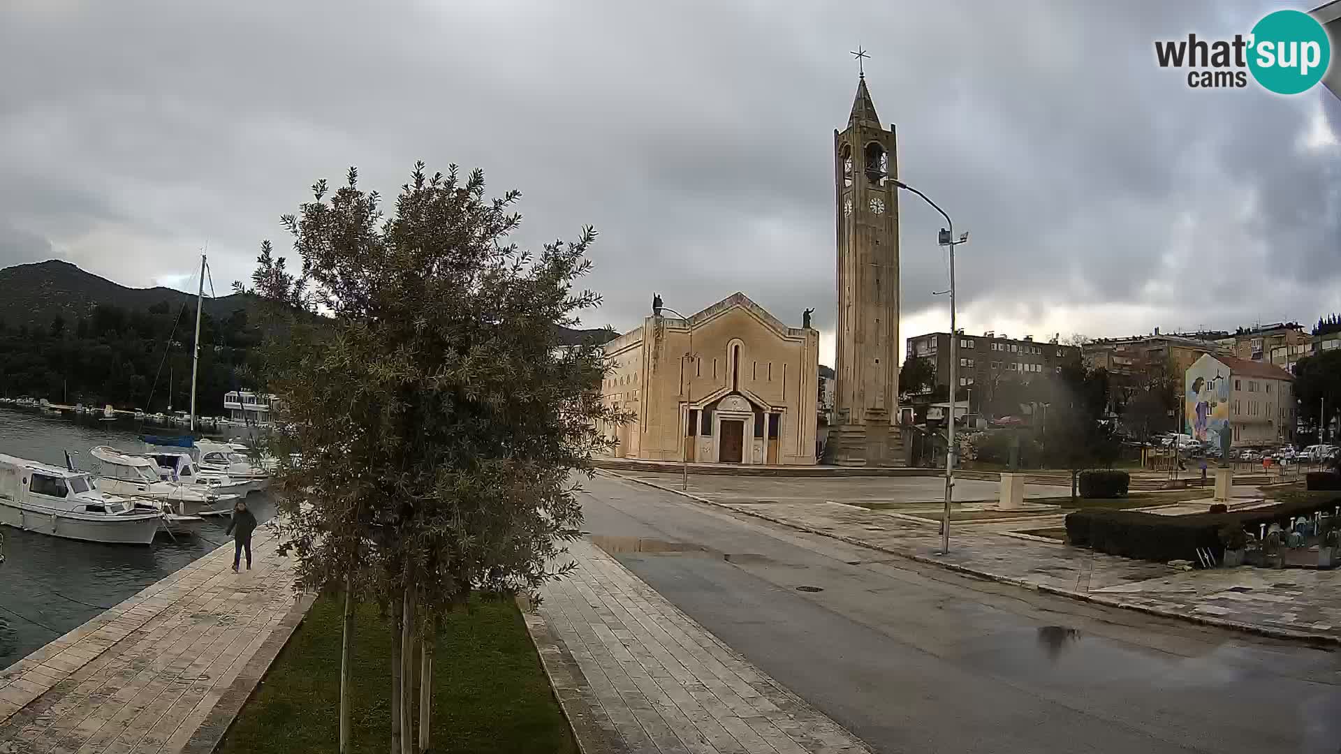 Livecam Ploce | Vues captivantes sur Riva et la cathédrale