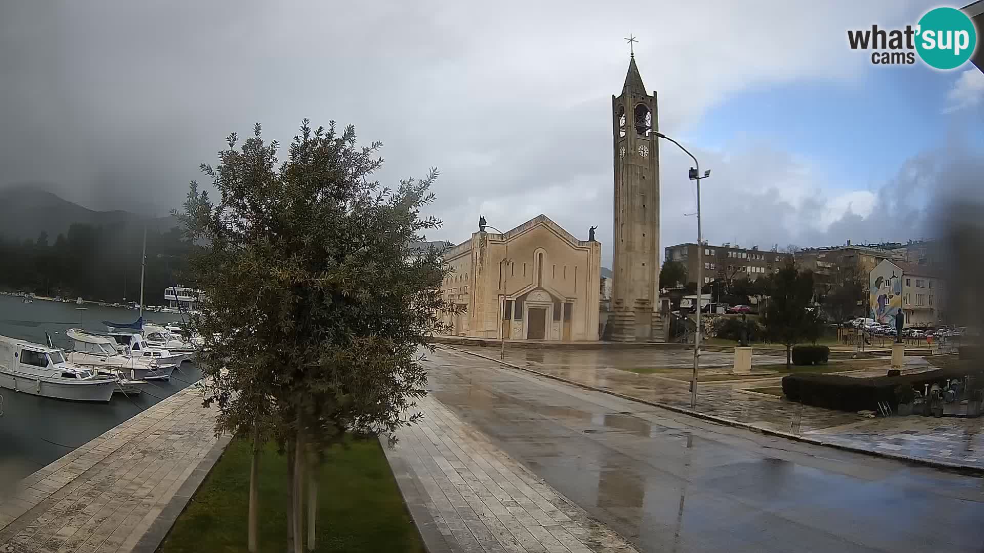 Livecam Ploce | Vues captivantes sur Riva et la cathédrale