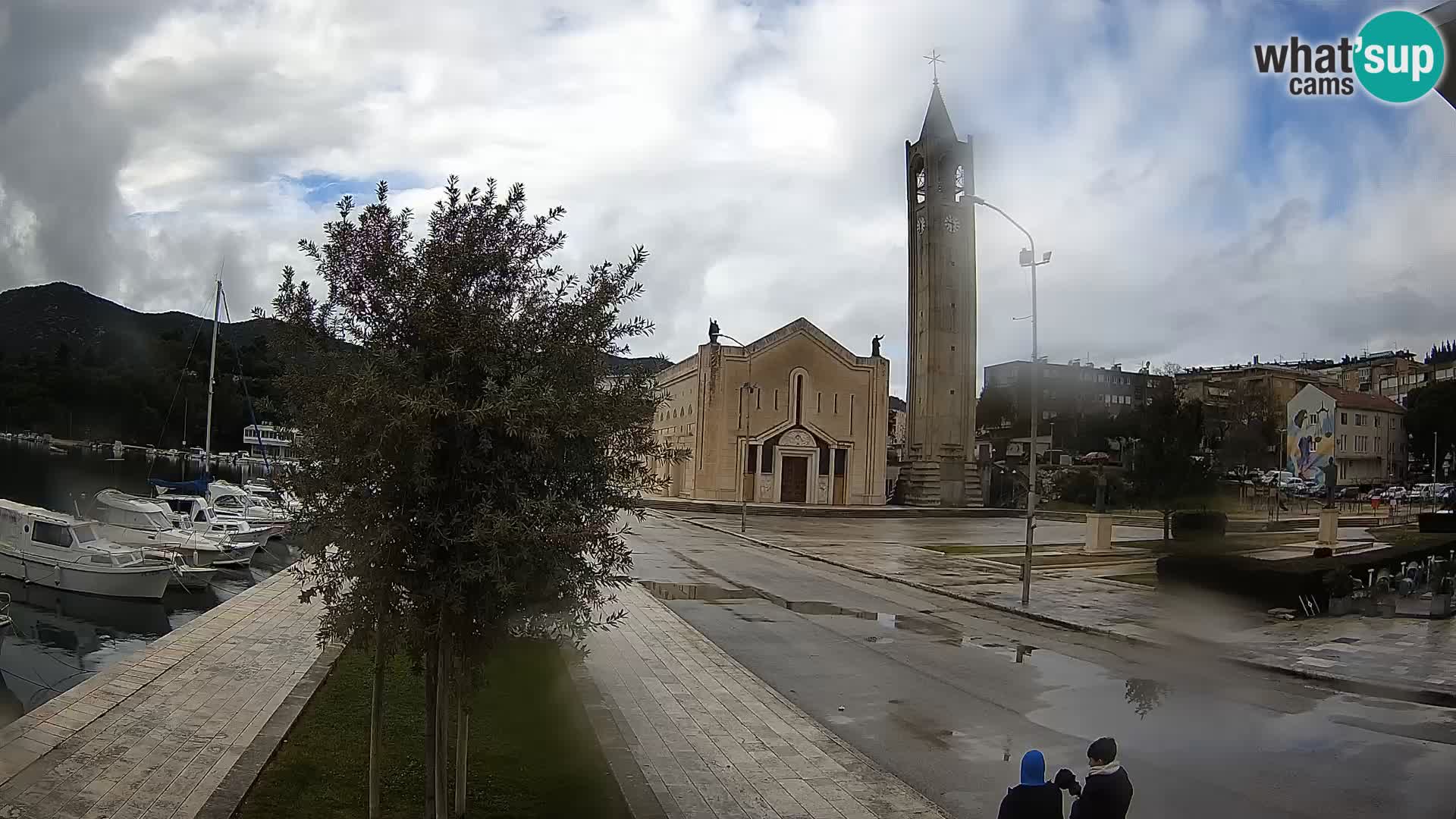 Livecam Ploce | Vues captivantes sur Riva et la cathédrale