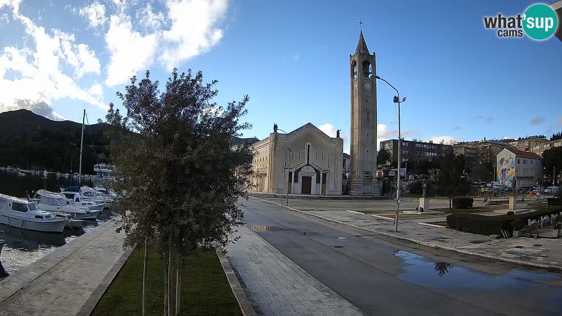 Livecam Ploce | Vues captivantes sur Riva et la cathédrale