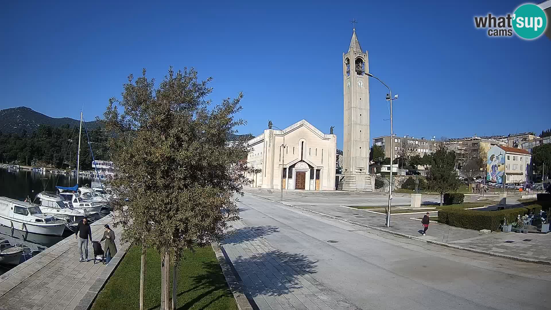 Livecam Ploce | Vues captivantes sur Riva et la cathédrale