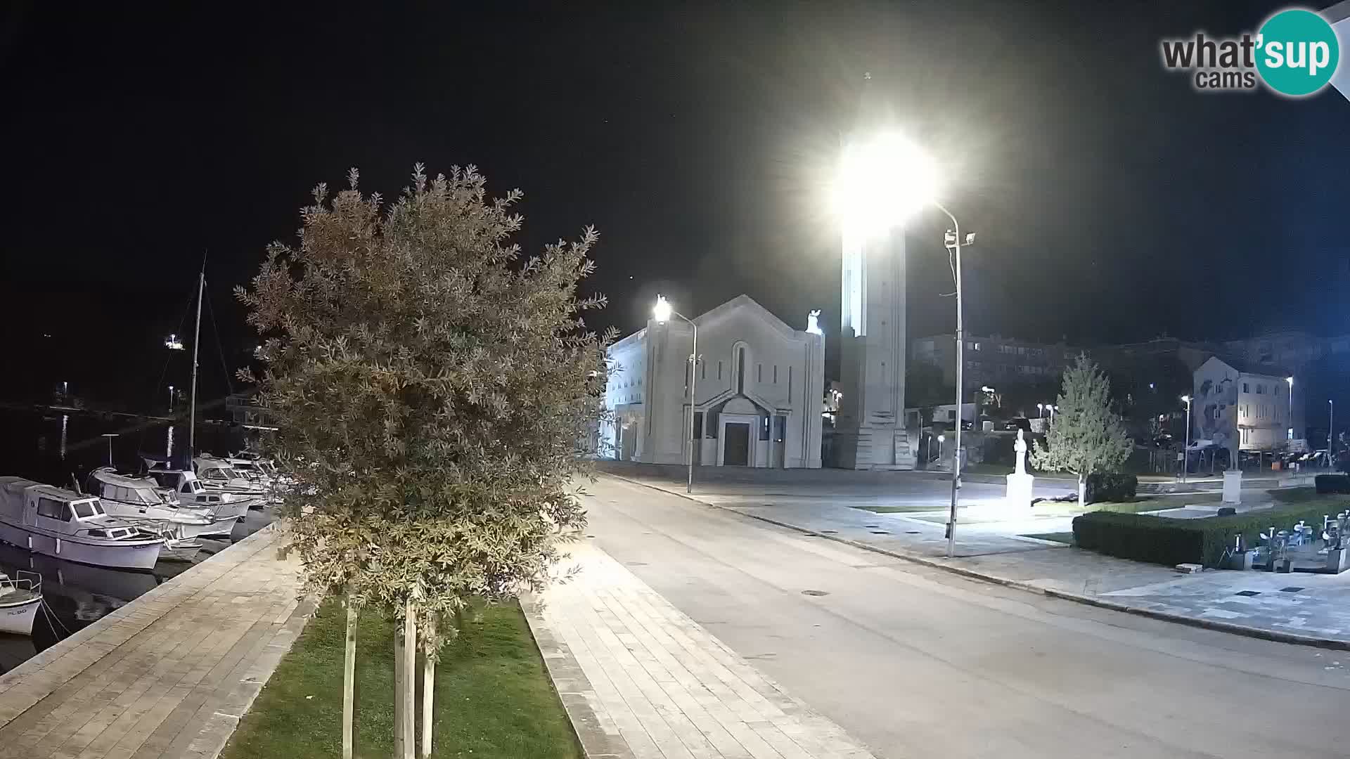 Spletna kamera Ploče | Osupljiv pogled na Rivo in katedralo