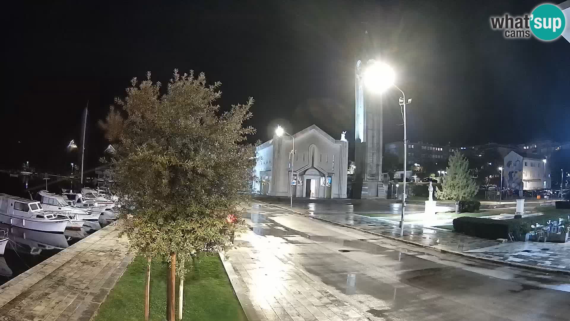 Spletna kamera Ploče | Osupljiv pogled na Rivo in katedralo