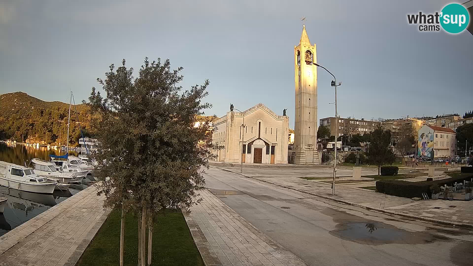 Livecam Ploce | Vues captivantes sur Riva et la cathédrale
