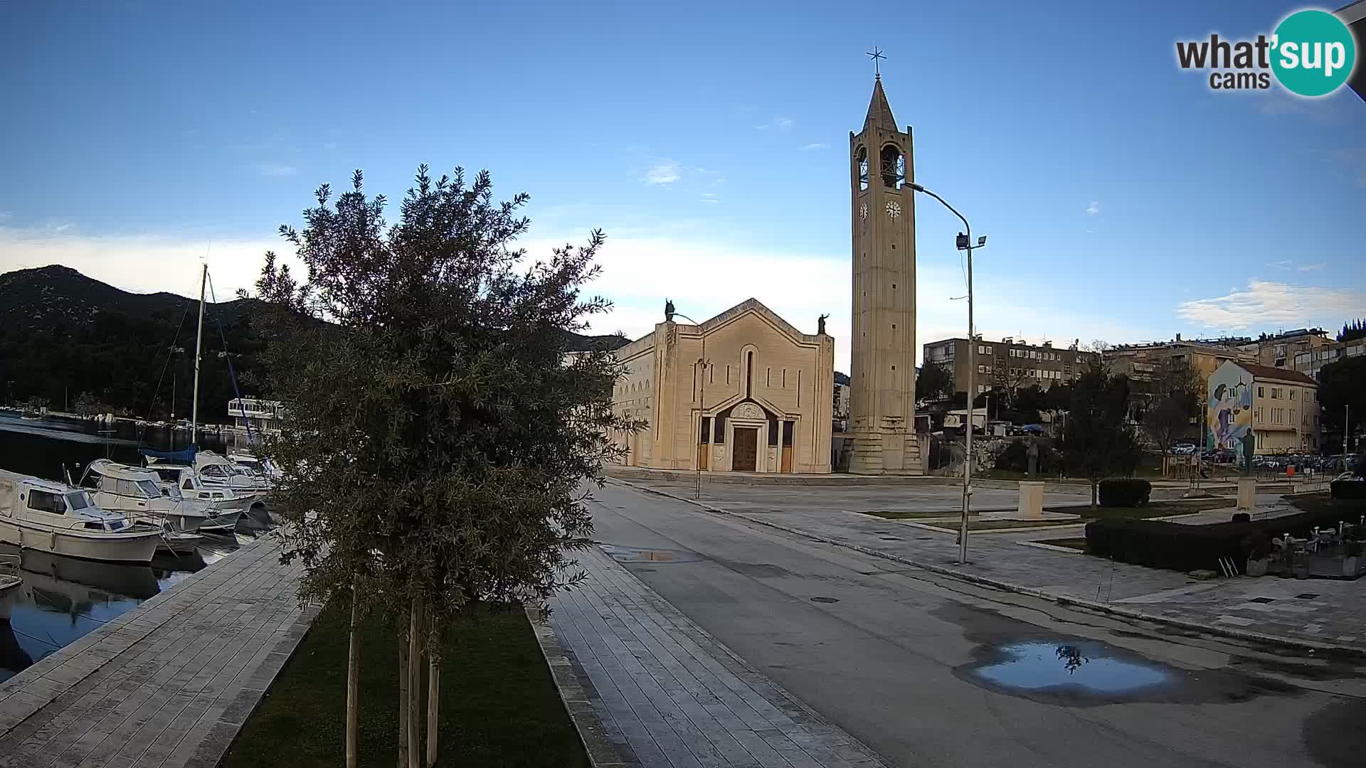 Livecam Ploce | Vues captivantes sur Riva et la cathédrale