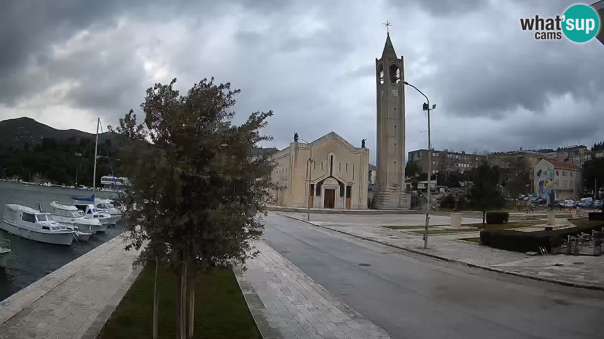 Livecam Ploce | Vues captivantes sur Riva et la cathédrale