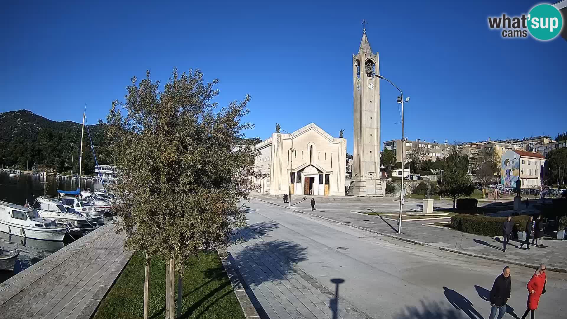 Webcam Ploče | Fesselnde Ausblicke auf Riva und die Kathedrale