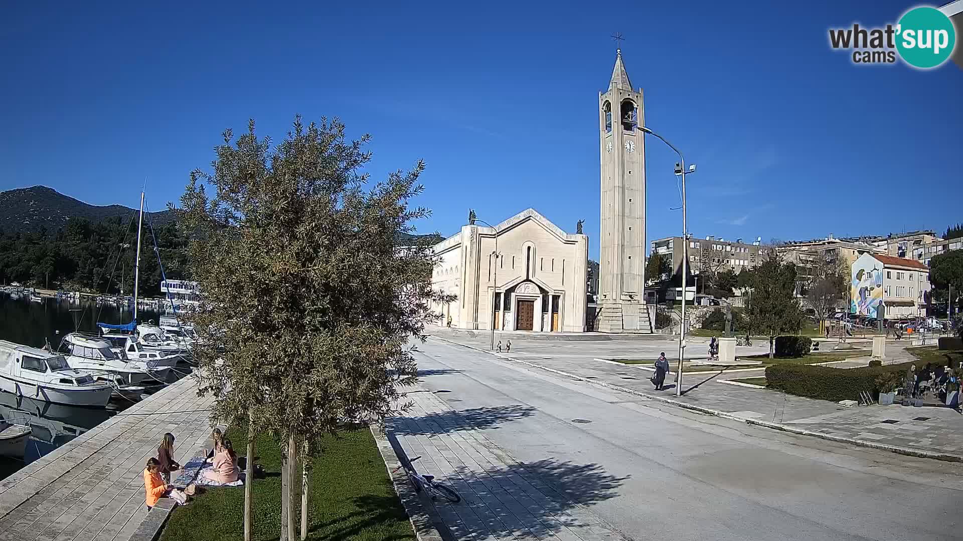 Webcam Ploče | Fesselnde Ausblicke auf Riva und die Kathedrale