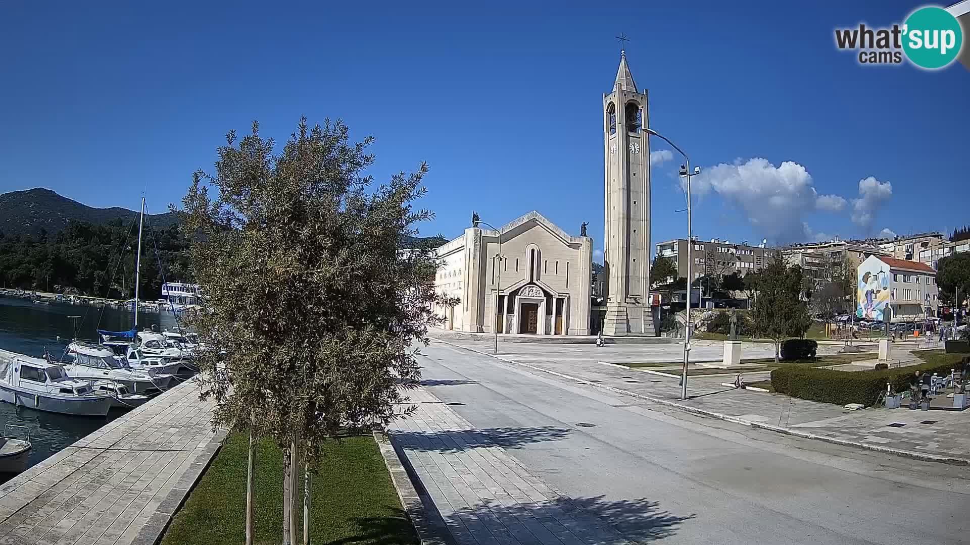 Livecam Ploce | Vues captivantes sur Riva et la cathédrale