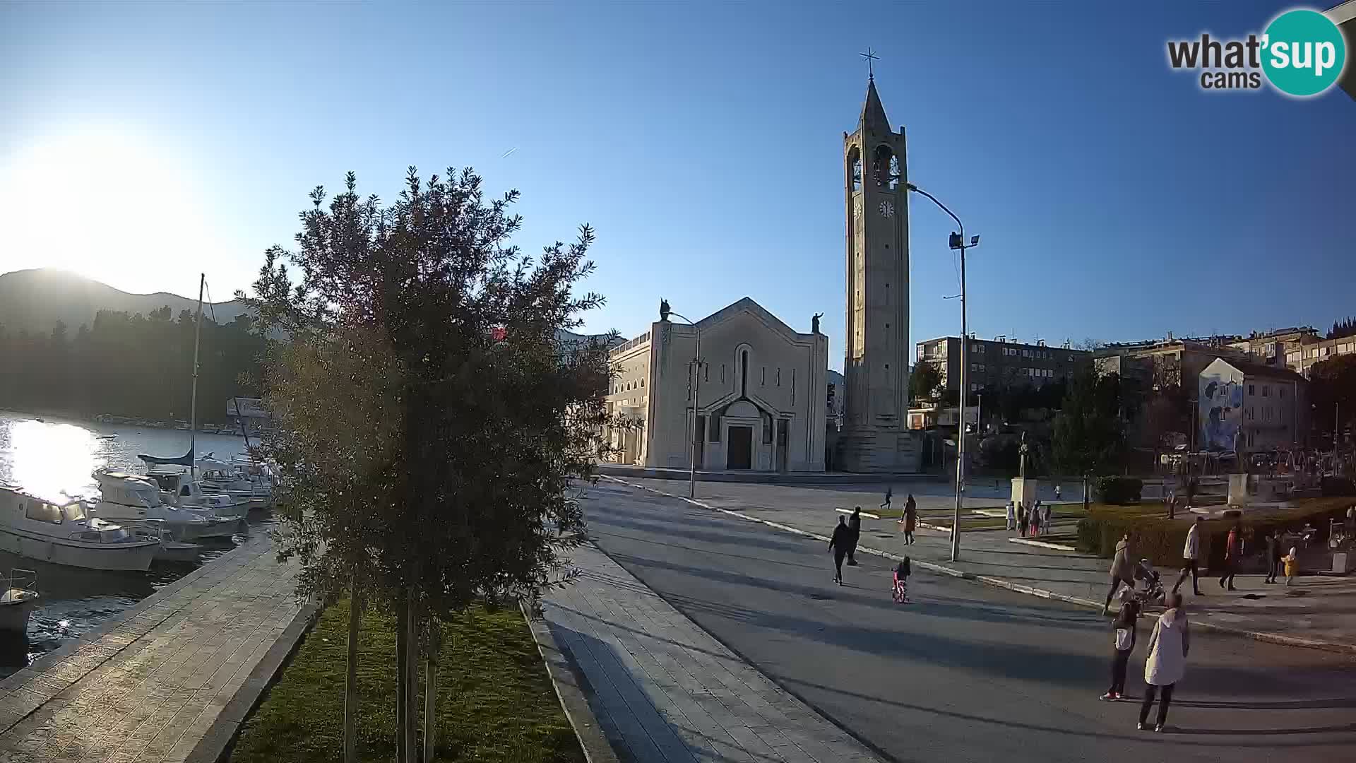 Ploče live Webcam | Accattivanti vedute della Riva e della Cattedrale