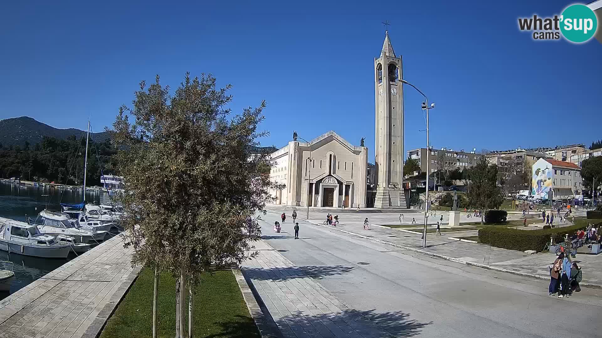 Webcam Ploče | Fesselnde Ausblicke auf Riva und die Kathedrale