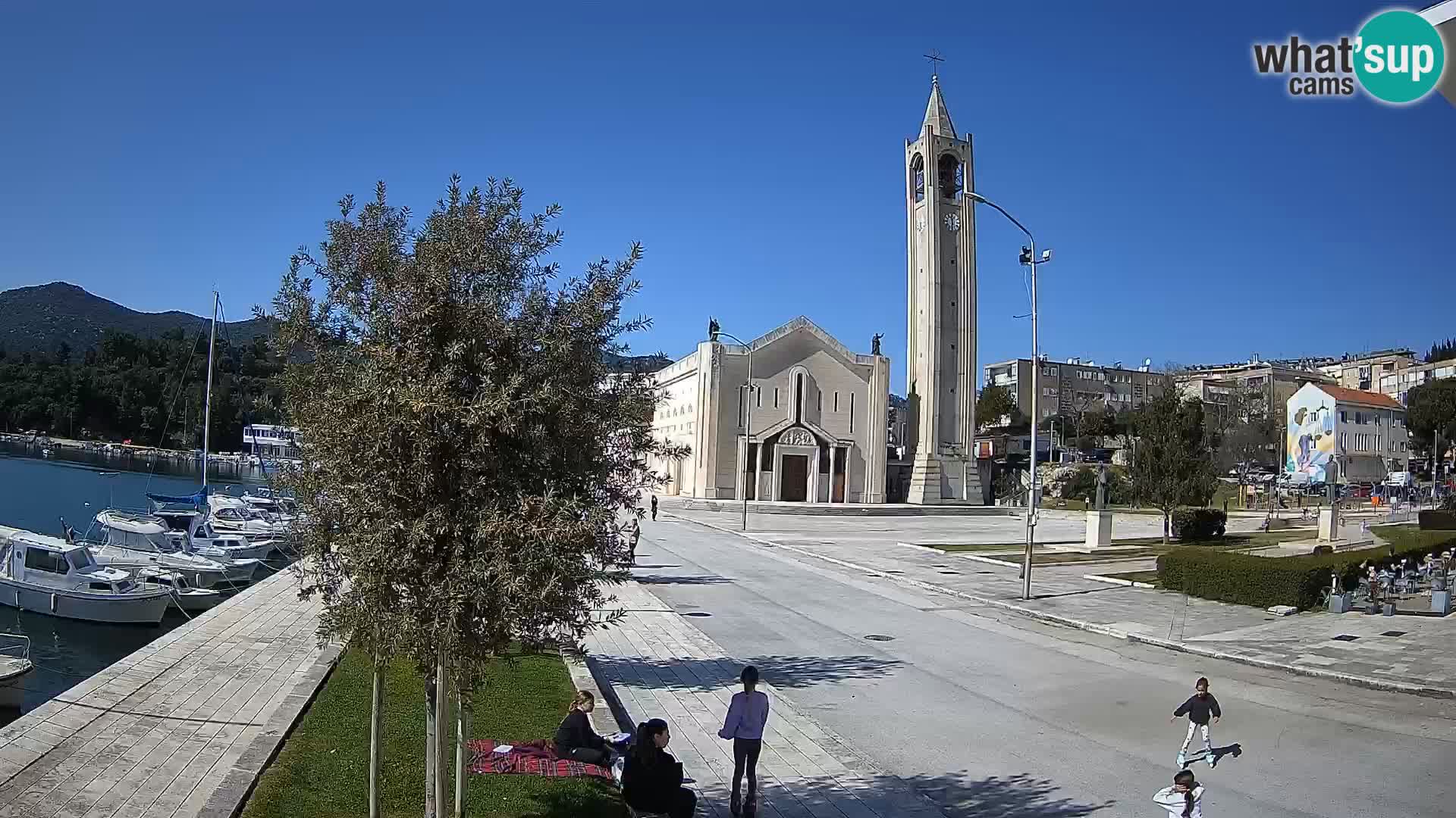 Webcam Ploče | Fesselnde Ausblicke auf Riva und die Kathedrale