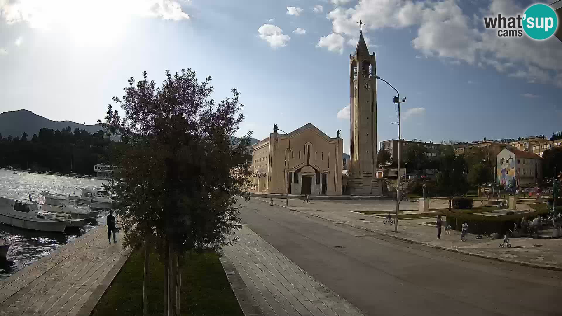Livecam Ploce | Vues captivantes sur Riva et la cathédrale