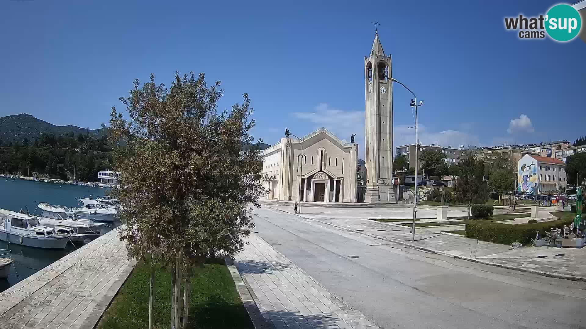 Webcam Ploče | Fesselnde Ausblicke auf Riva und die Kathedrale