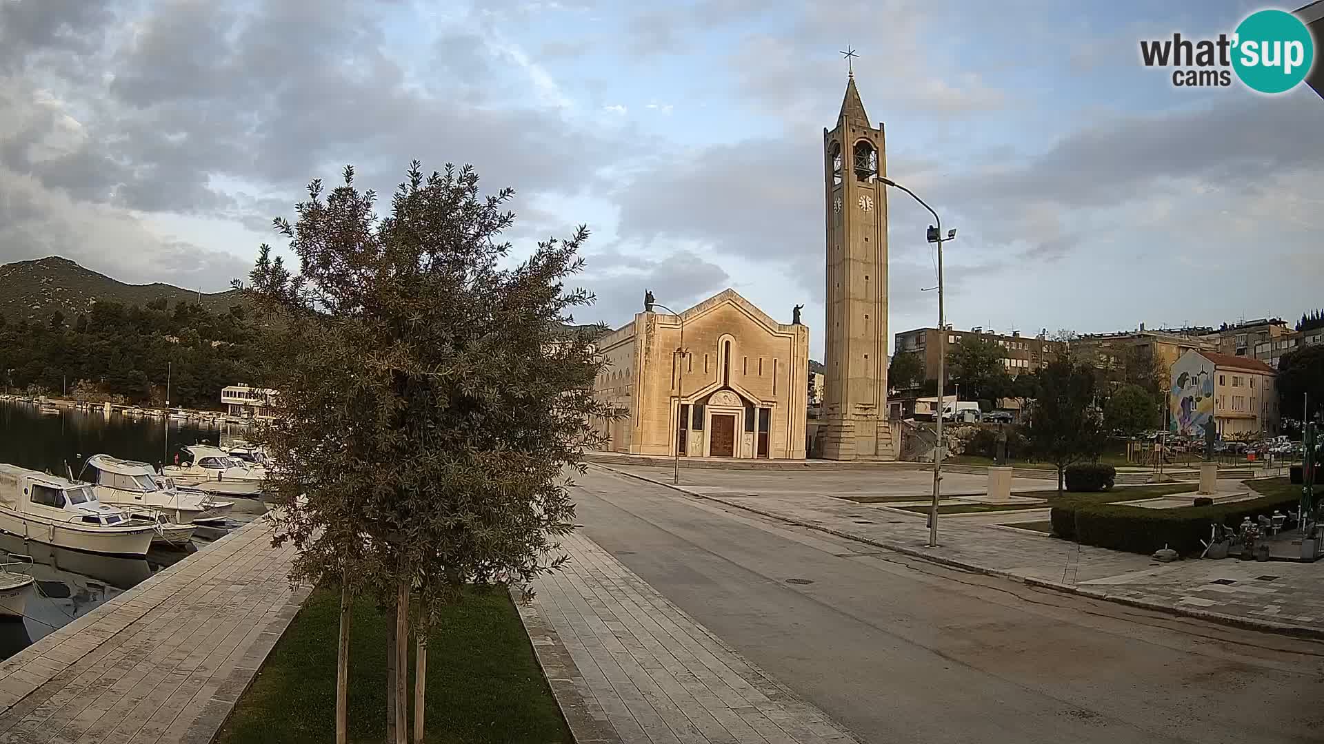 Livecam Ploce | Vues captivantes sur Riva et la cathédrale