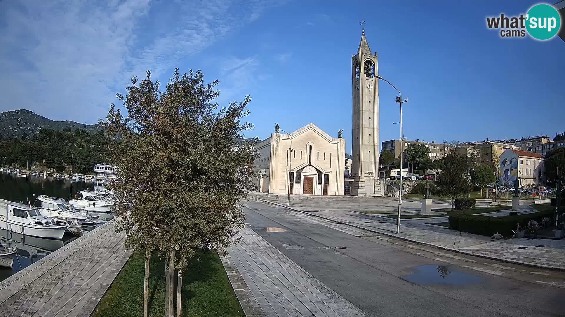 Livecam Ploce | Vues captivantes sur Riva et la cathédrale
