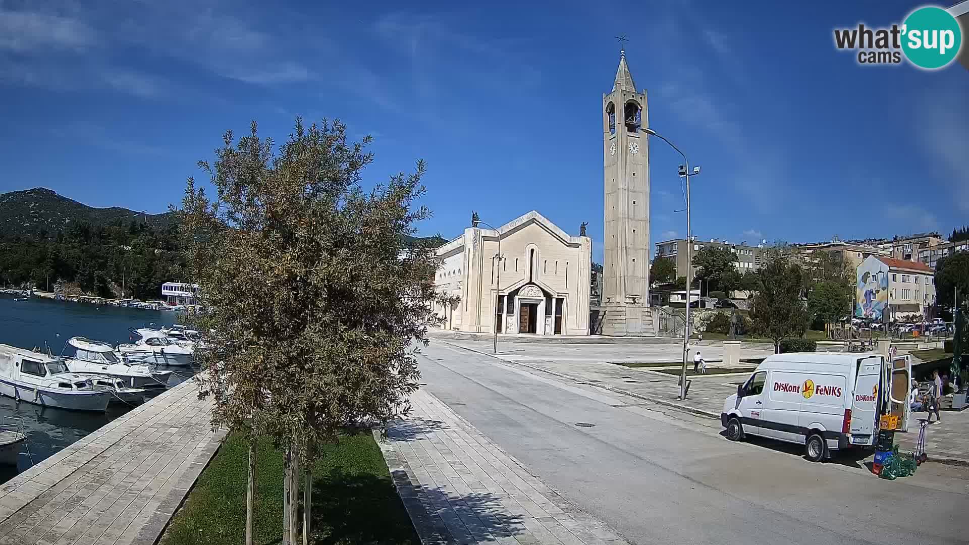 Web kamera Ploče | Očaravajući pogled na Rivu i Katedralu