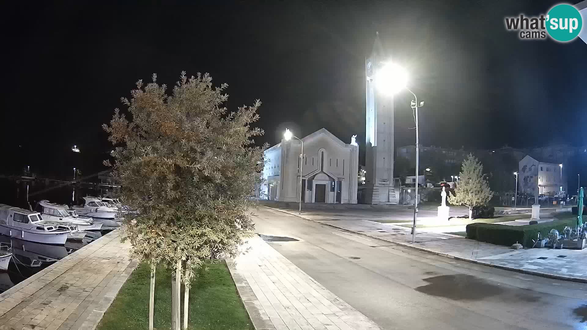 Spletna kamera Ploče | Osupljiv pogled na Rivo in katedralo