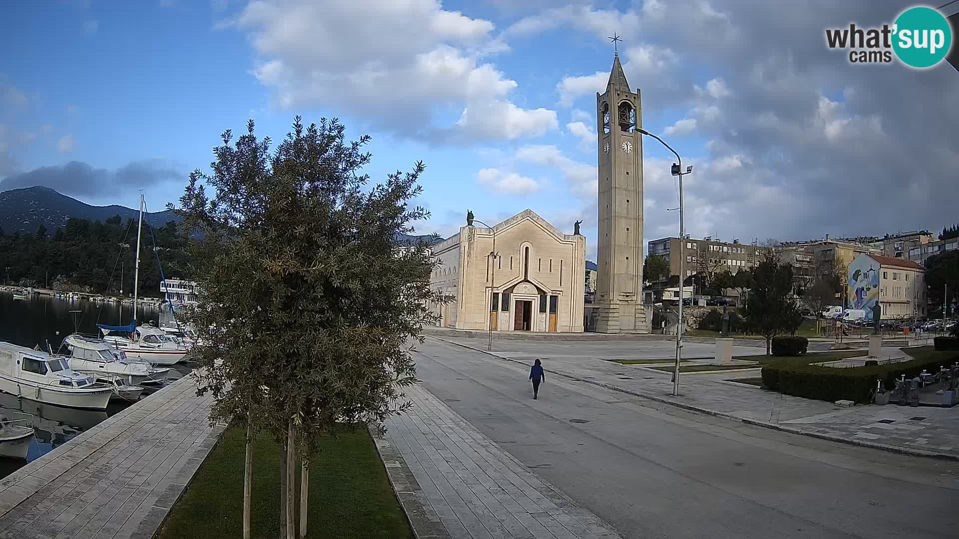 Livecam Ploce | Vues captivantes sur Riva et la cathédrale