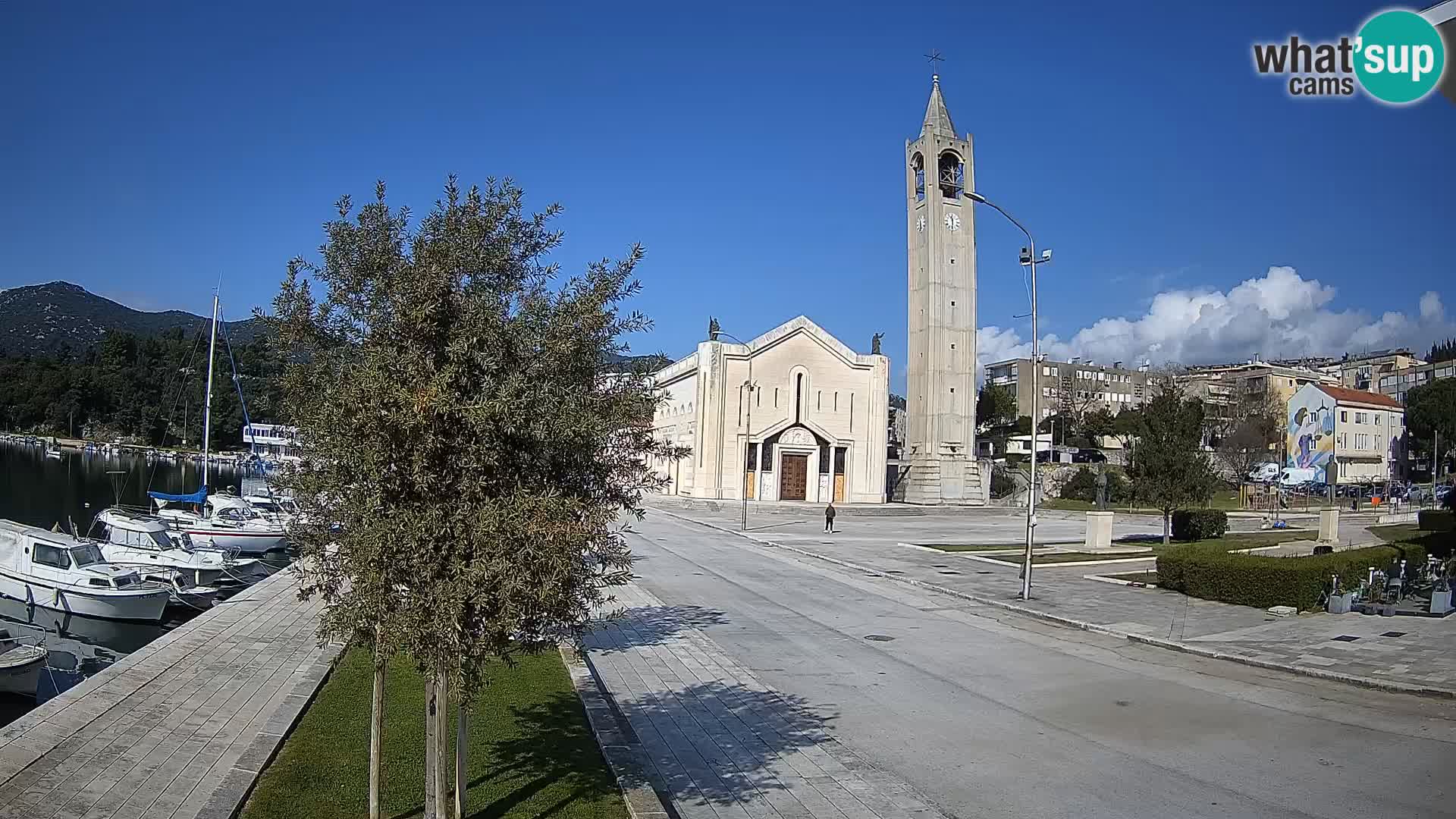 Spletna kamera Ploče | Osupljiv pogled na Rivo in katedralo