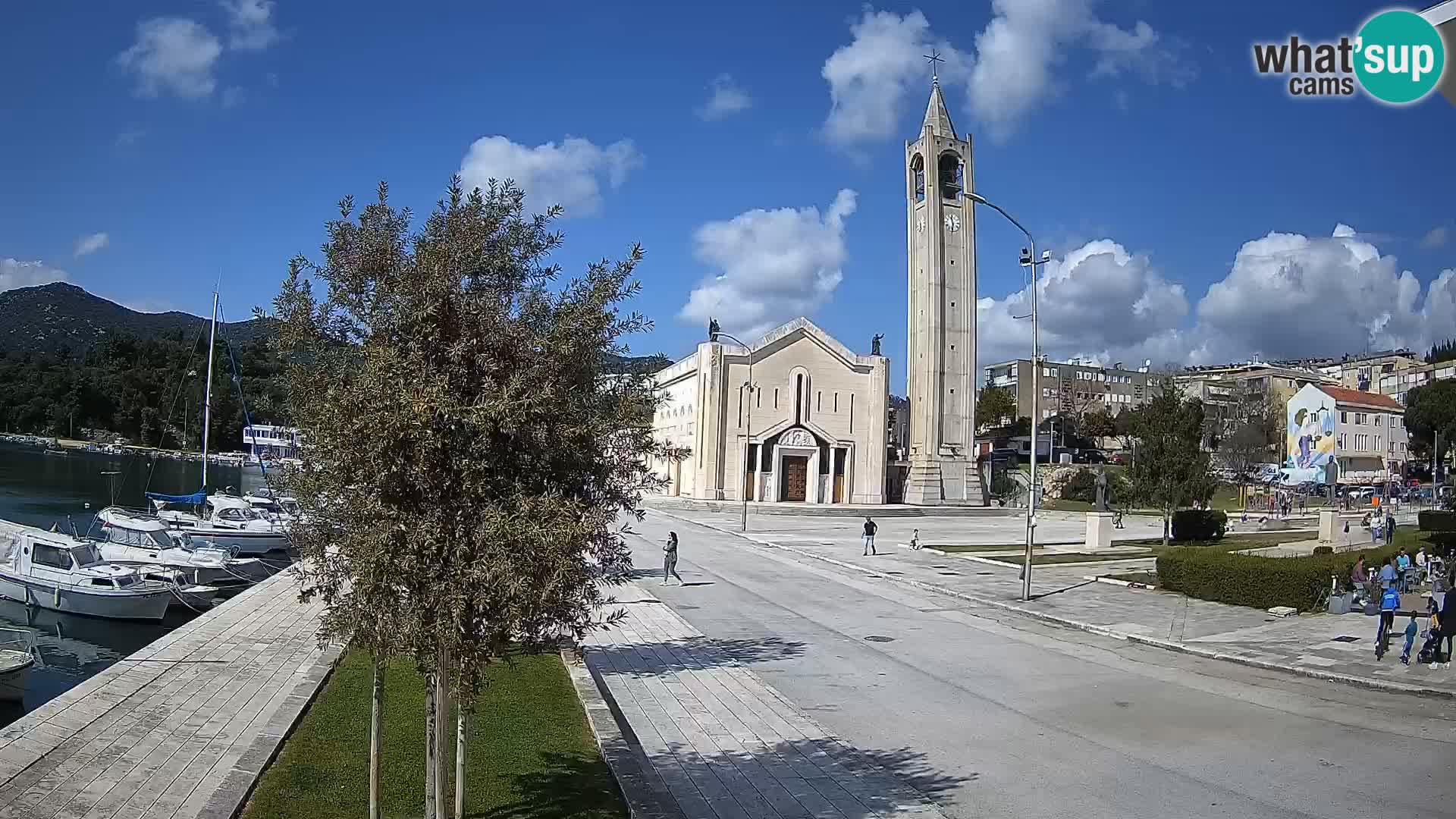 Web kamera Ploče | Očaravajući pogled na Rivu i Katedralu