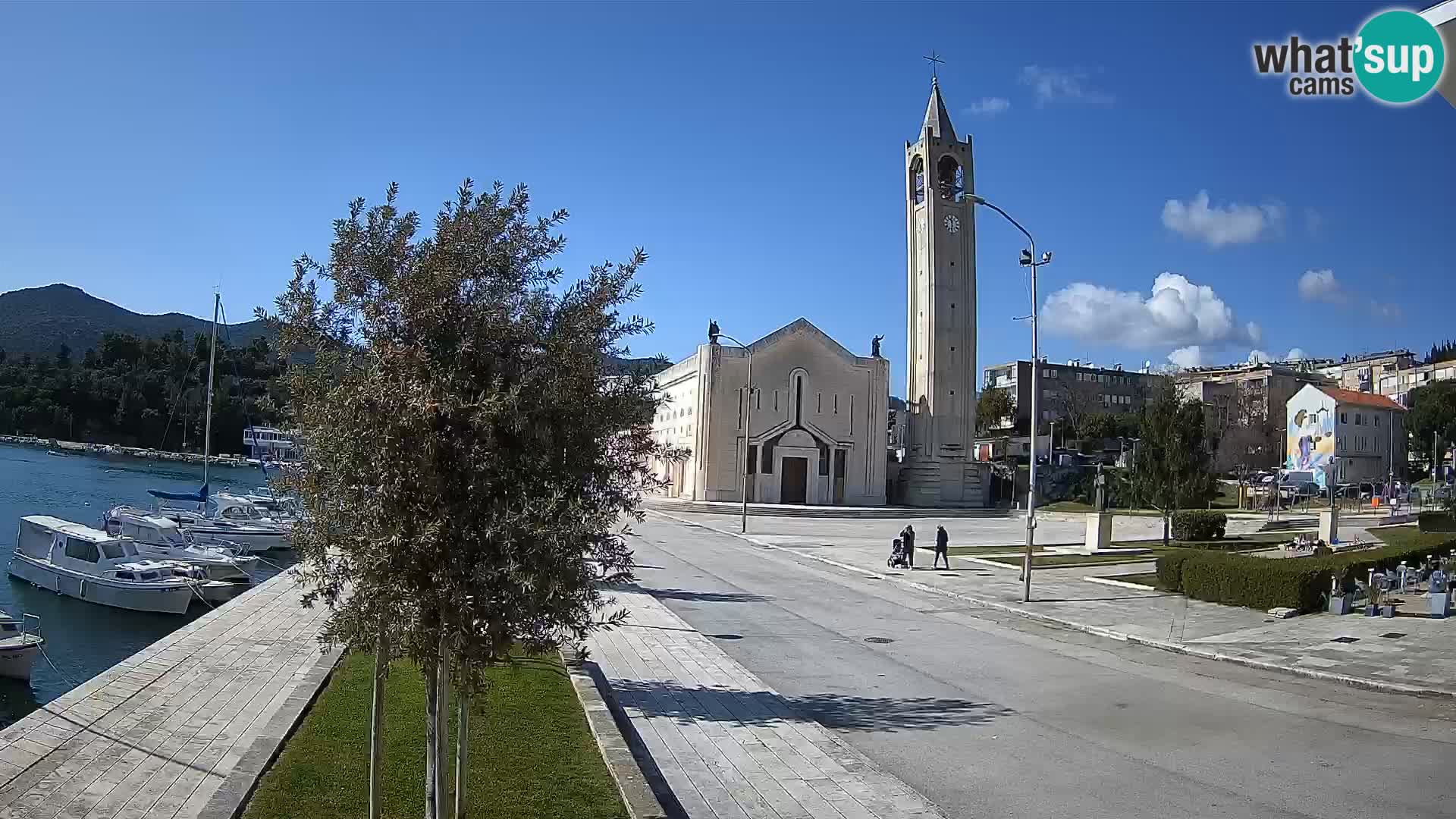 Livecam Ploce | Vues captivantes sur Riva et la cathédrale