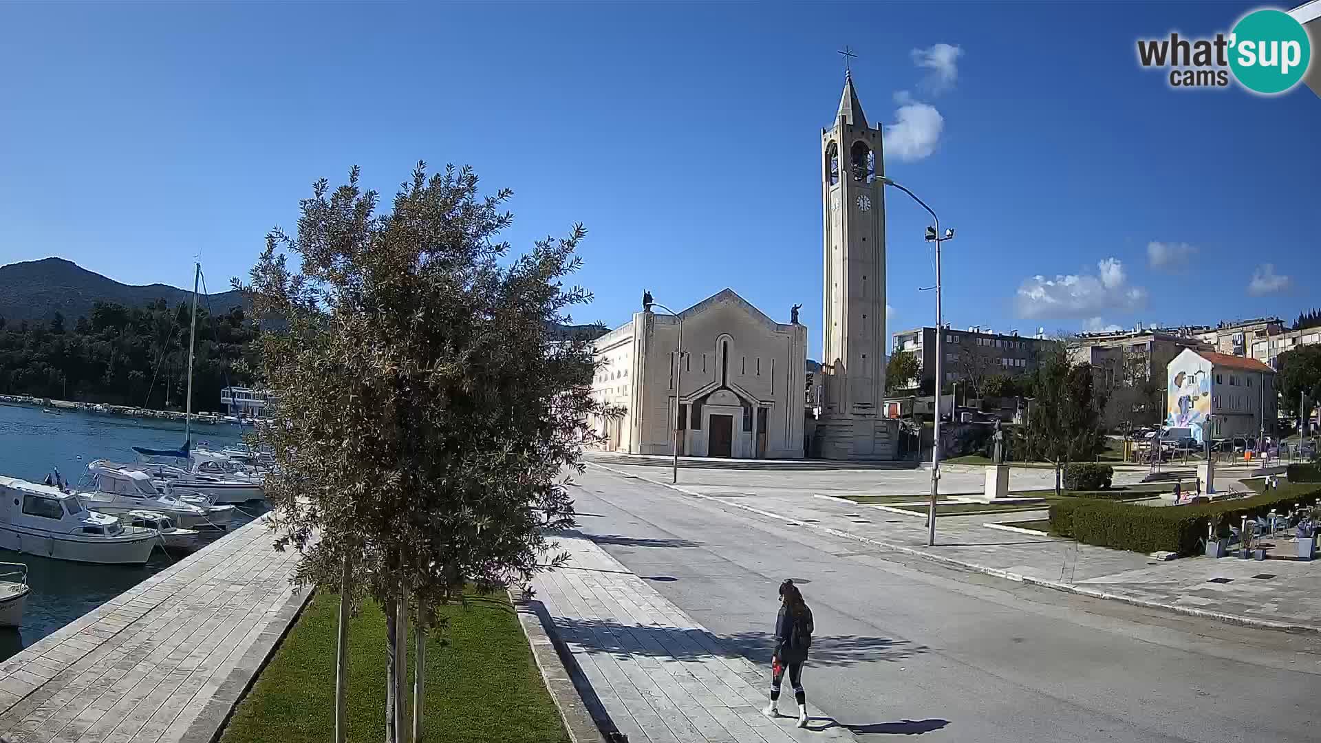 Webcam Ploče | Fesselnde Ausblicke auf Riva und die Kathedrale