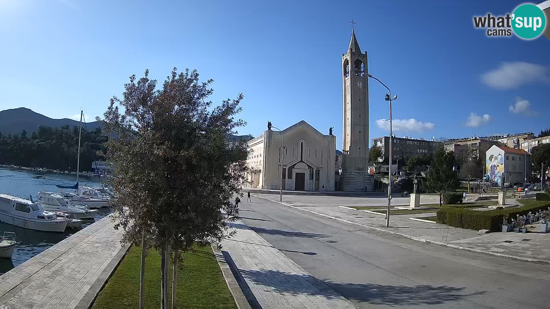 Livecam Ploce | Vues captivantes sur Riva et la cathédrale