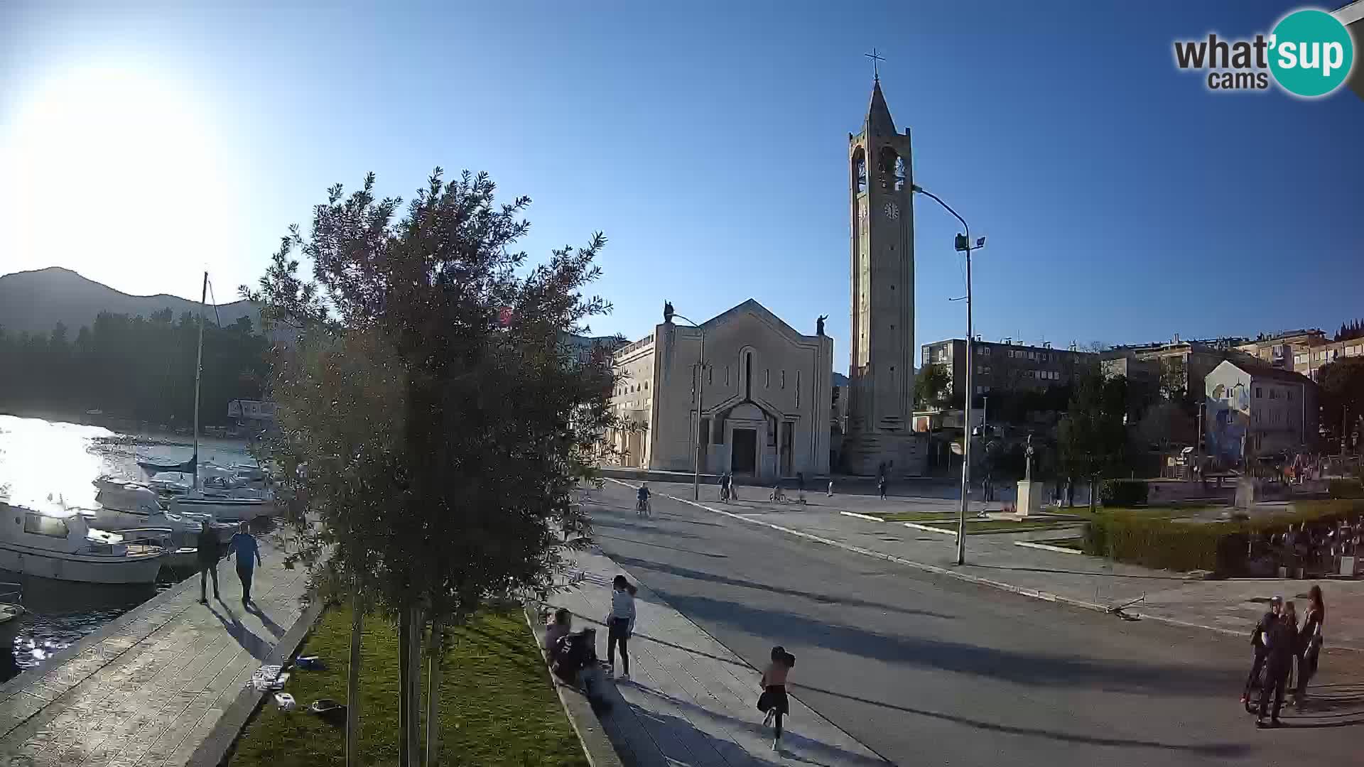 Livecam Ploce | Vues captivantes sur Riva et la cathédrale