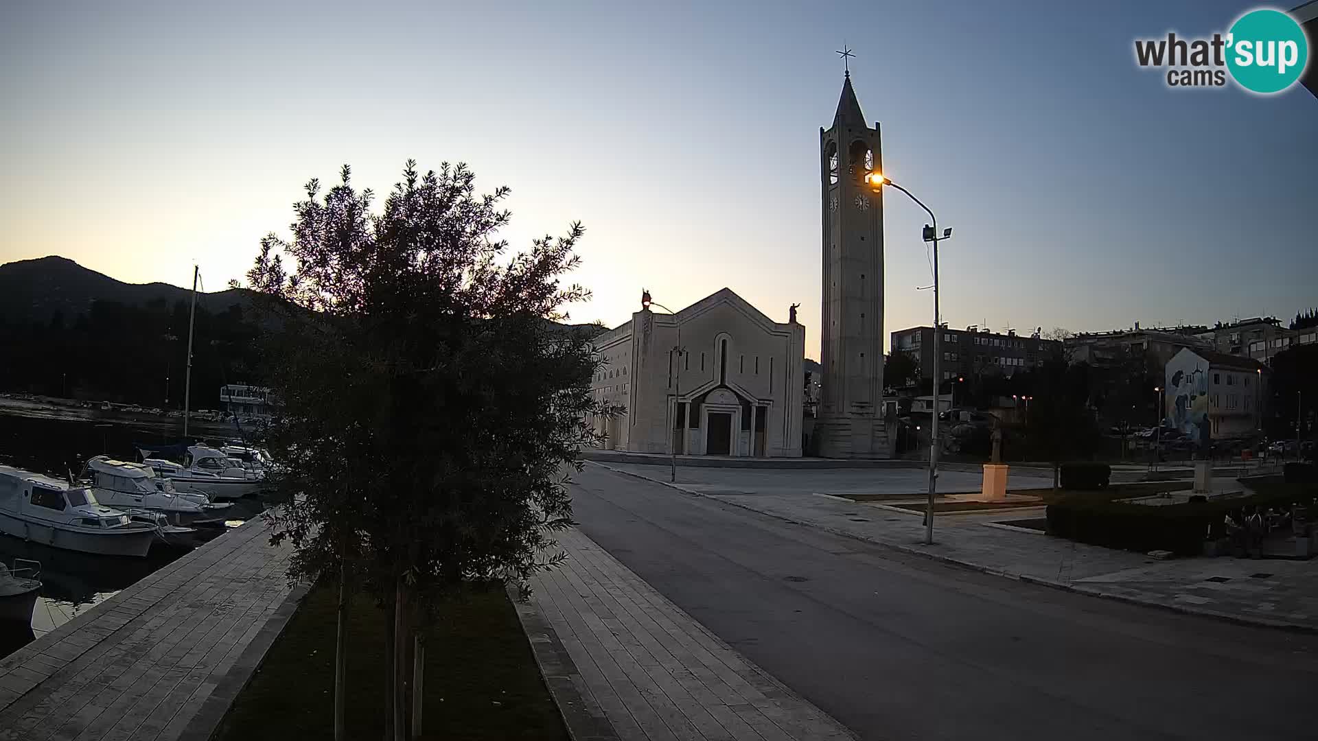 Livecam Ploce | Vues captivantes sur Riva et la cathédrale