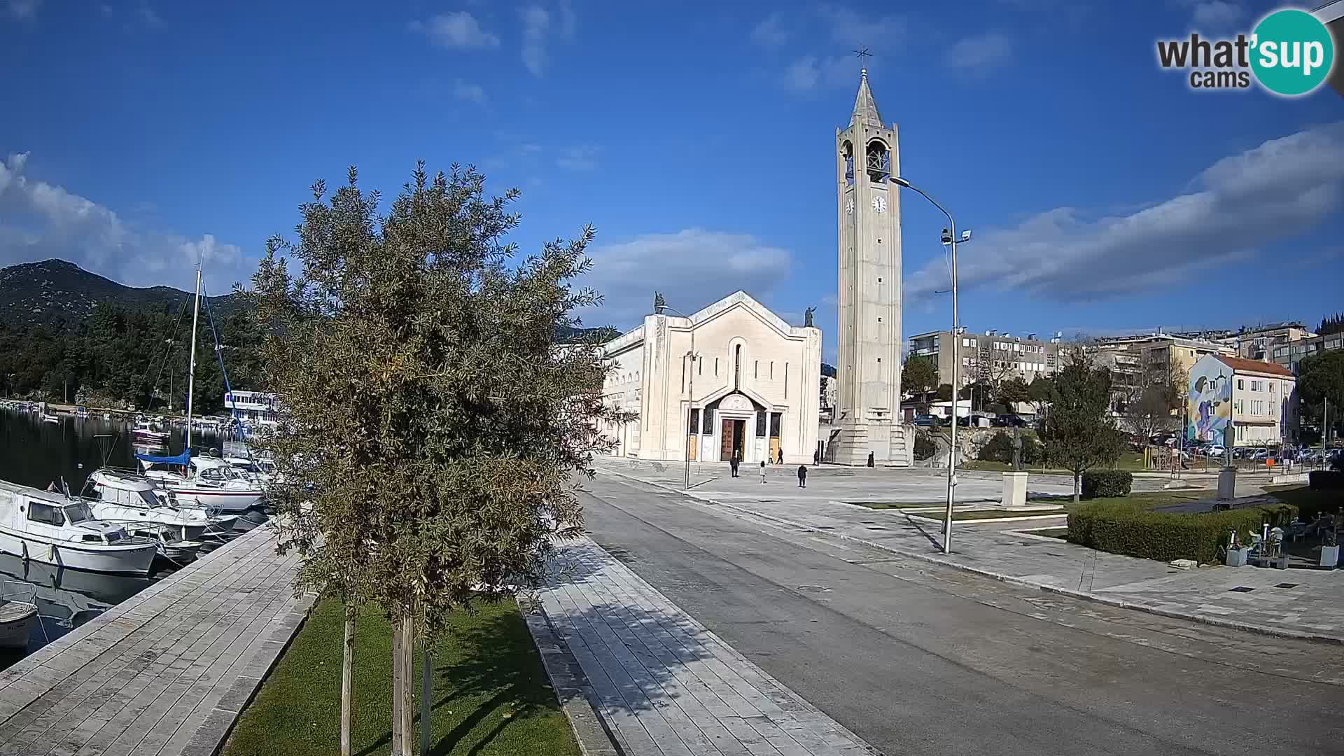 Livecam Ploce | Vues captivantes sur Riva et la cathédrale