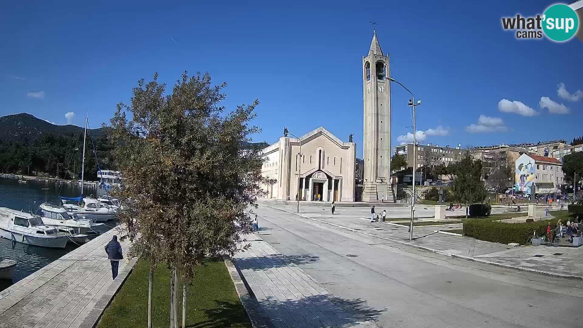 Livecam Ploce | Vues captivantes sur Riva et la cathédrale