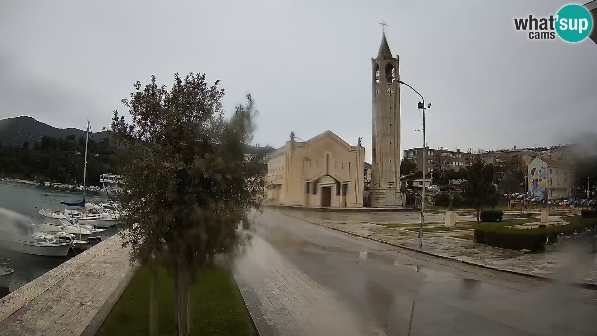 Livecam Ploce | Vues captivantes sur Riva et la cathédrale