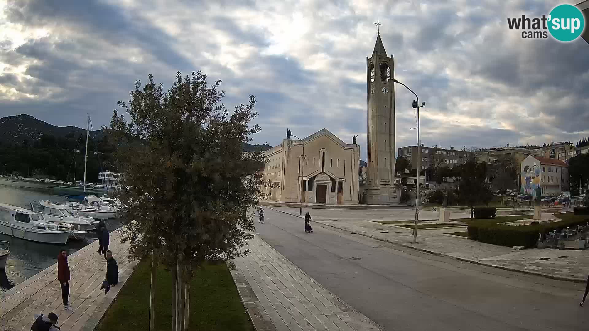 Livecam Ploce | Vues captivantes sur Riva et la cathédrale