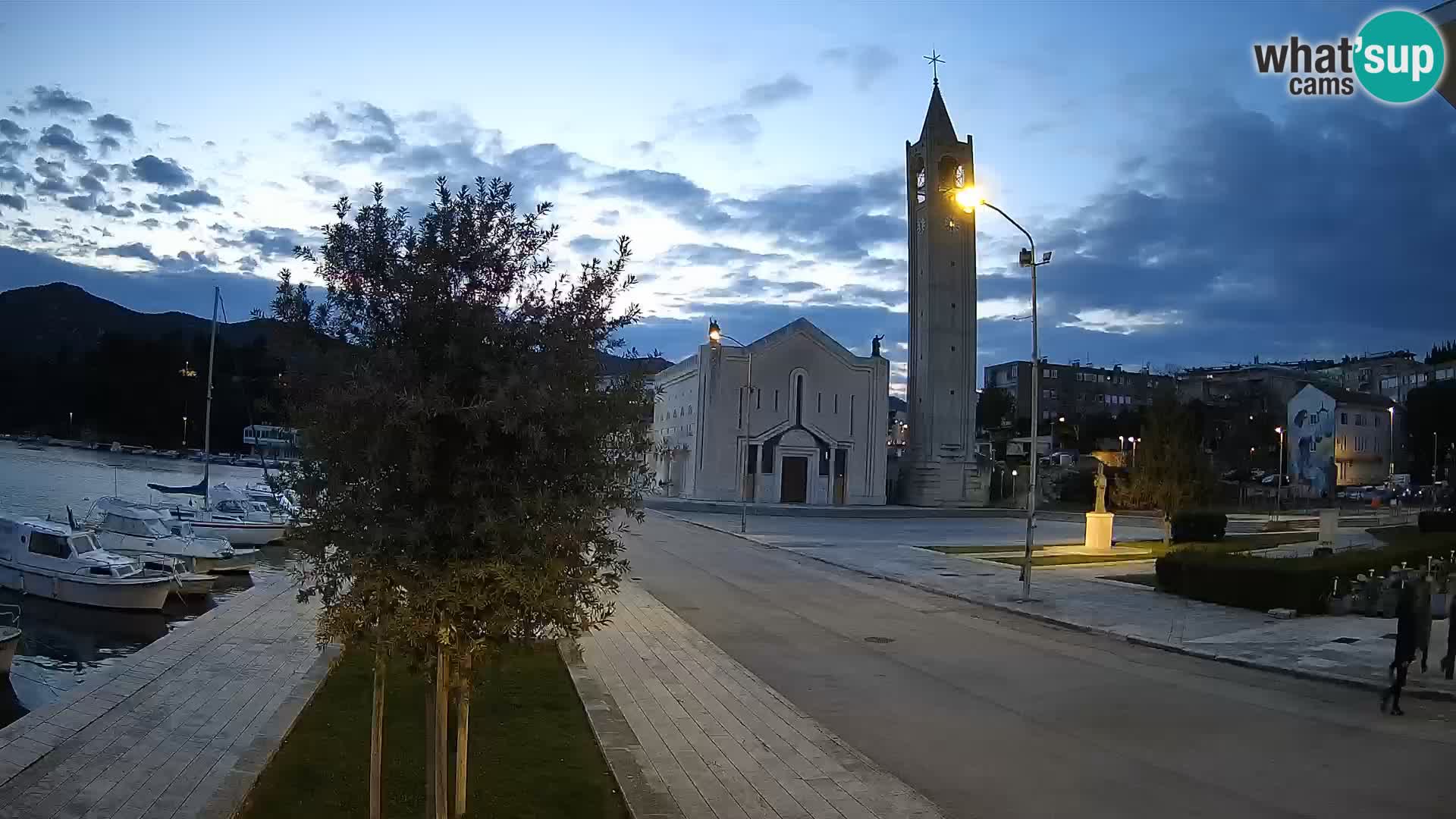 Livecam Ploce | Vues captivantes sur Riva et la cathédrale