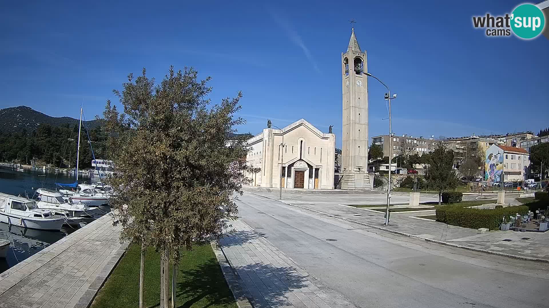 Spletna kamera Ploče | Osupljiv pogled na Rivo in katedralo