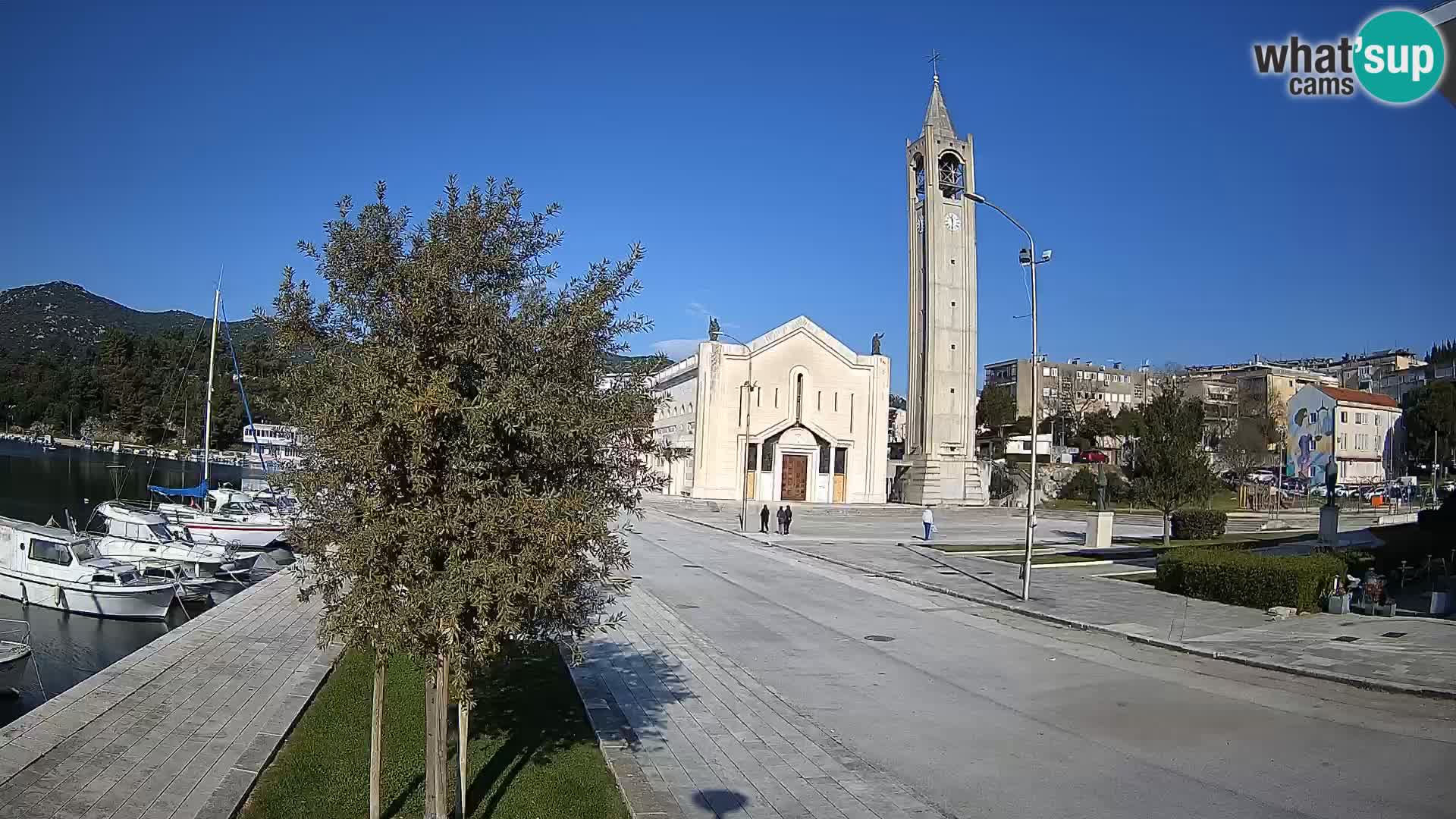 Livecam Ploce | Vues captivantes sur Riva et la cathédrale