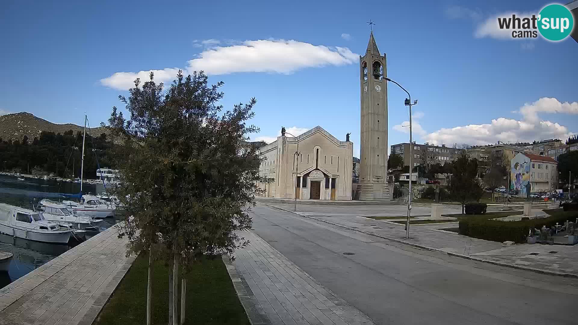 Spletna kamera Ploče | Osupljiv pogled na Rivo in katedralo