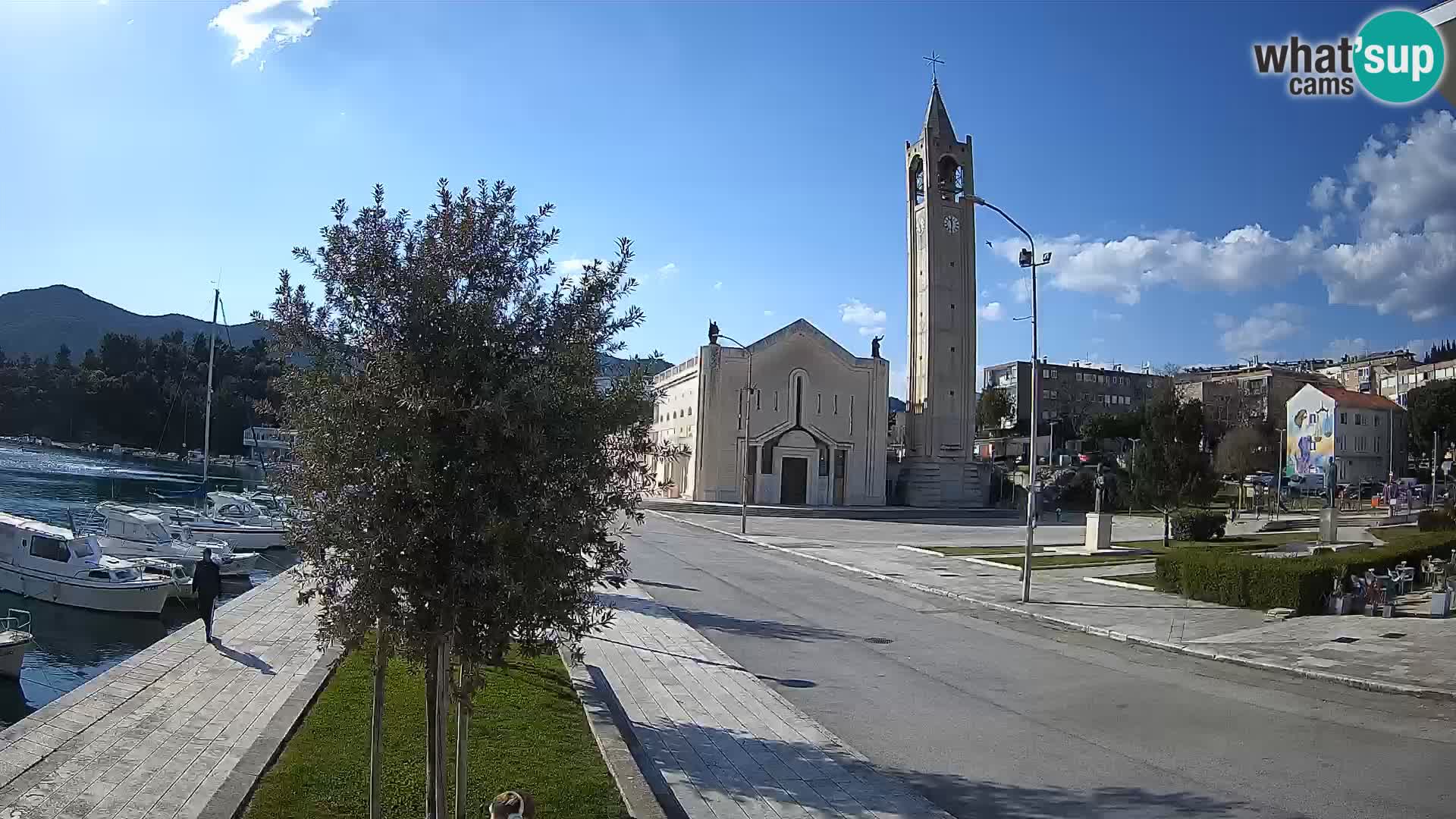 Web kamera Ploče | Očaravajući pogled na Rivu i Katedralu