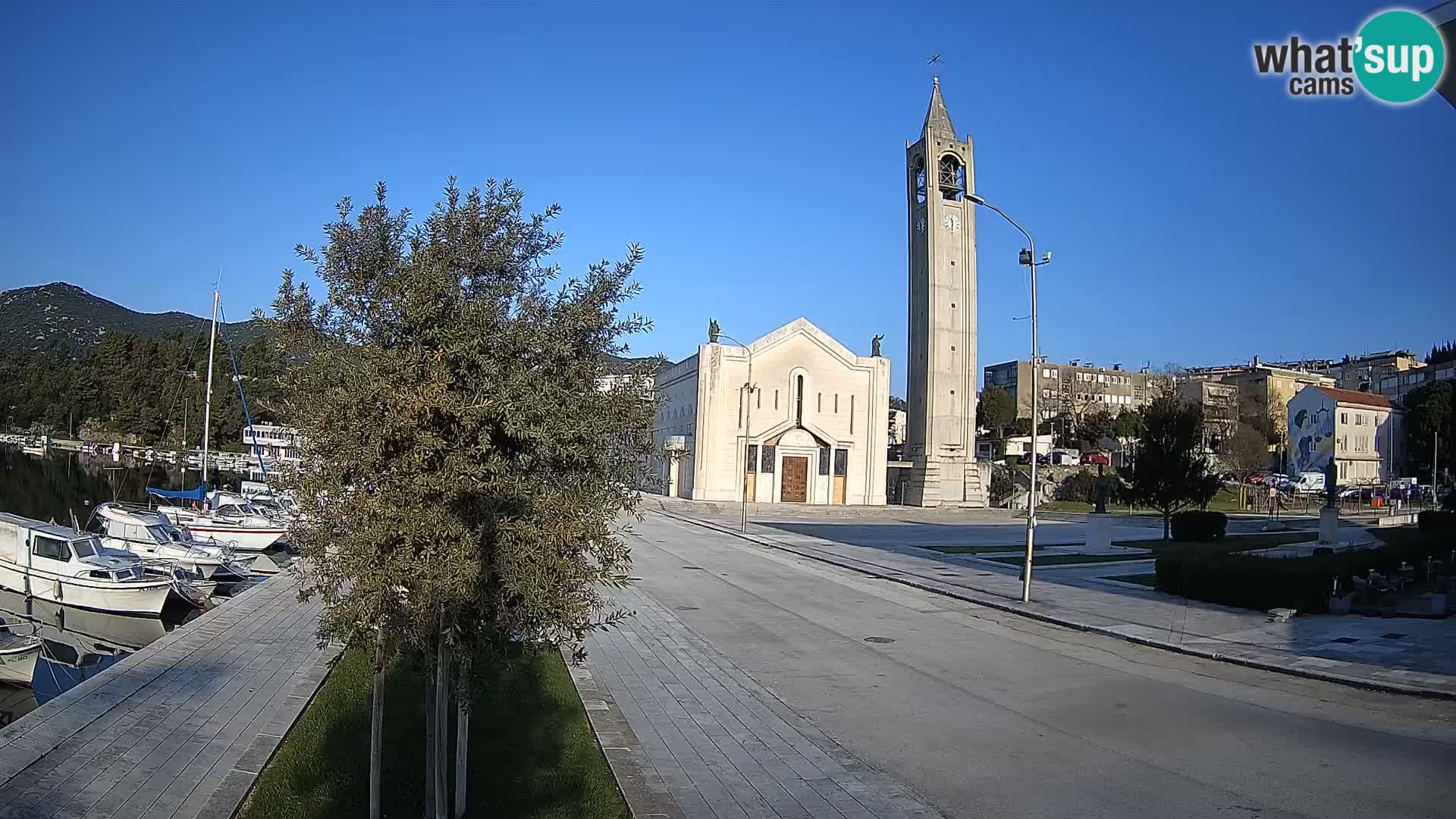 Livecam Ploce | Vues captivantes sur Riva et la cathédrale