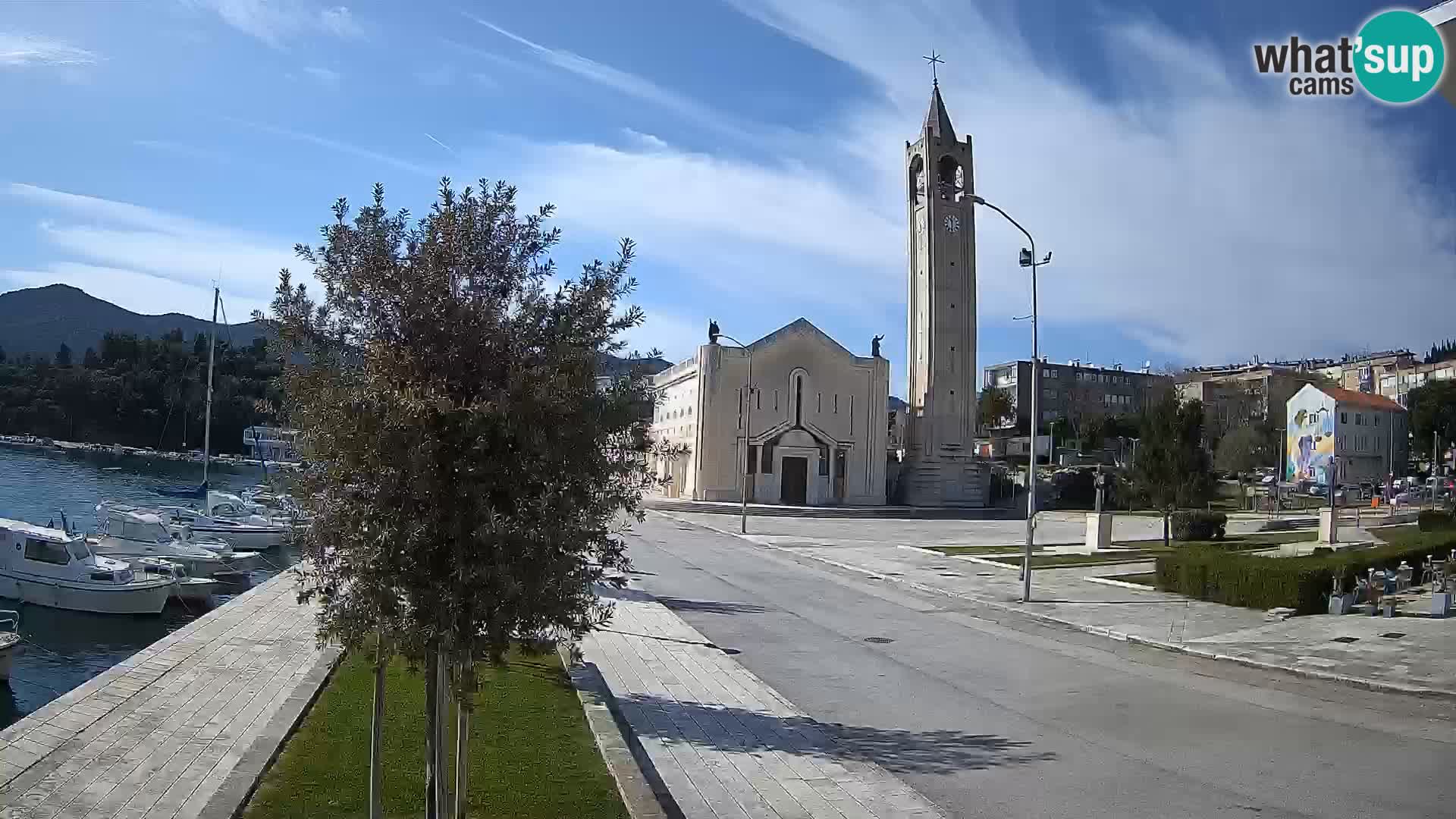 Livecam Ploce | Vues captivantes sur Riva et la cathédrale