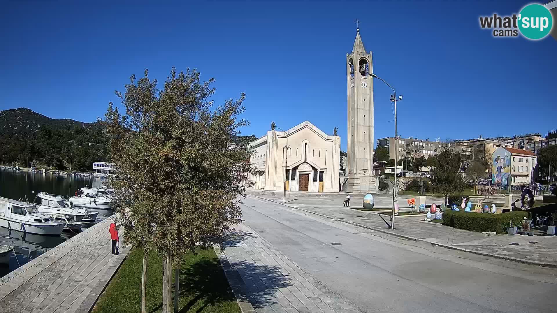 Webcam Ploče | Fesselnde Ausblicke auf Riva und die Kathedrale
