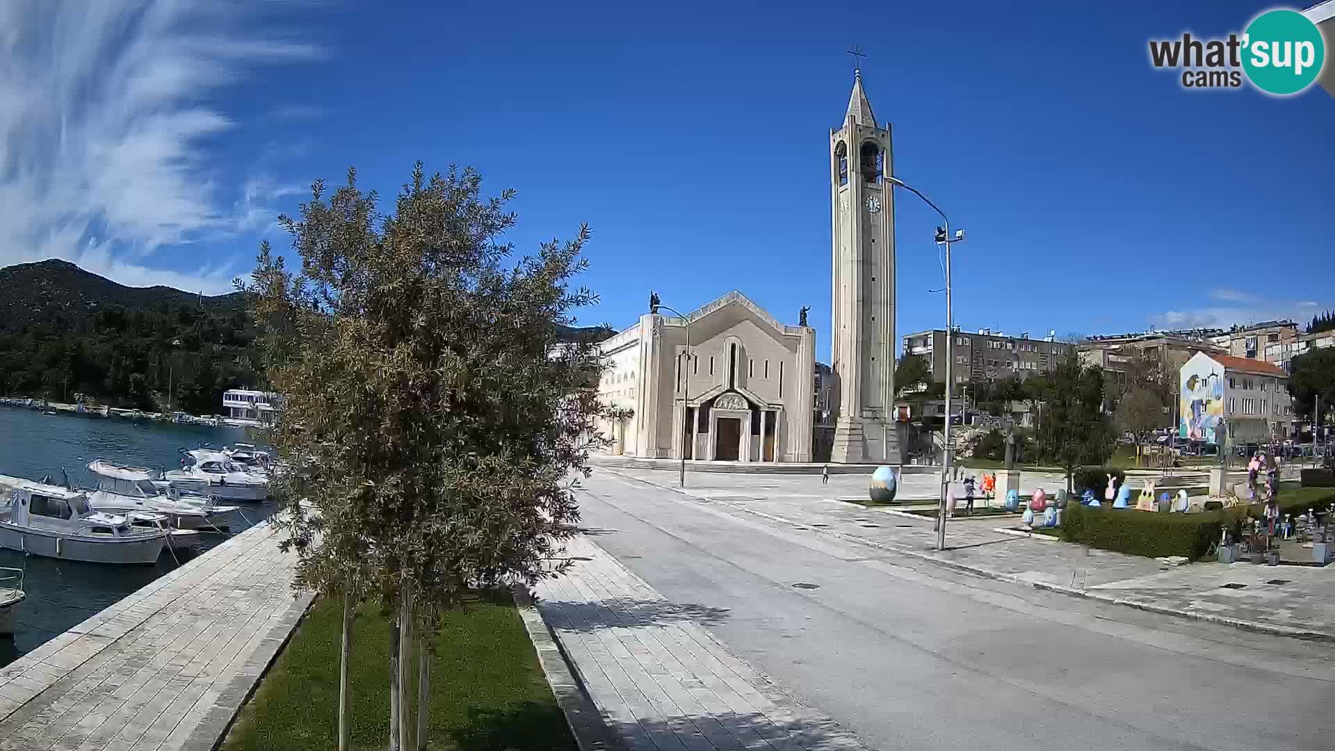 Webcam Ploče | Fesselnde Ausblicke auf Riva und die Kathedrale
