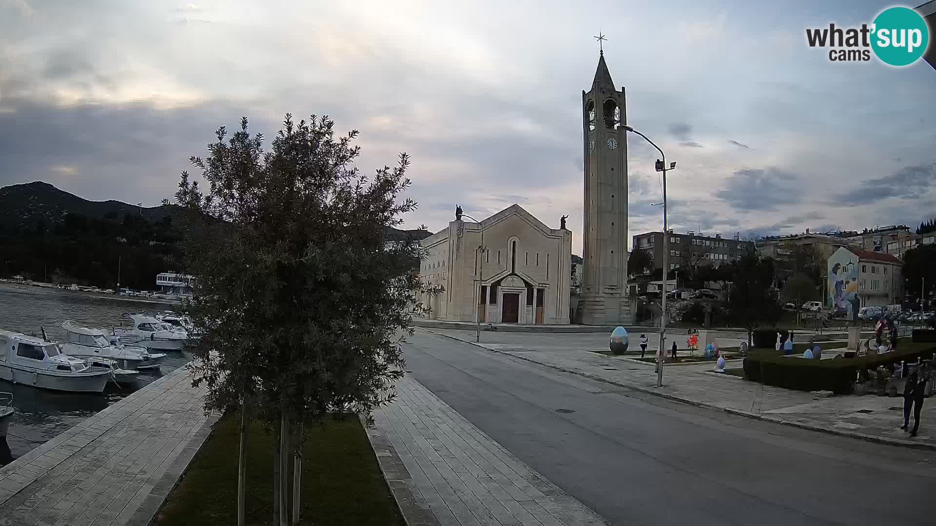 Web kamera Ploče | Očaravajući pogled na Rivu i Katedralu