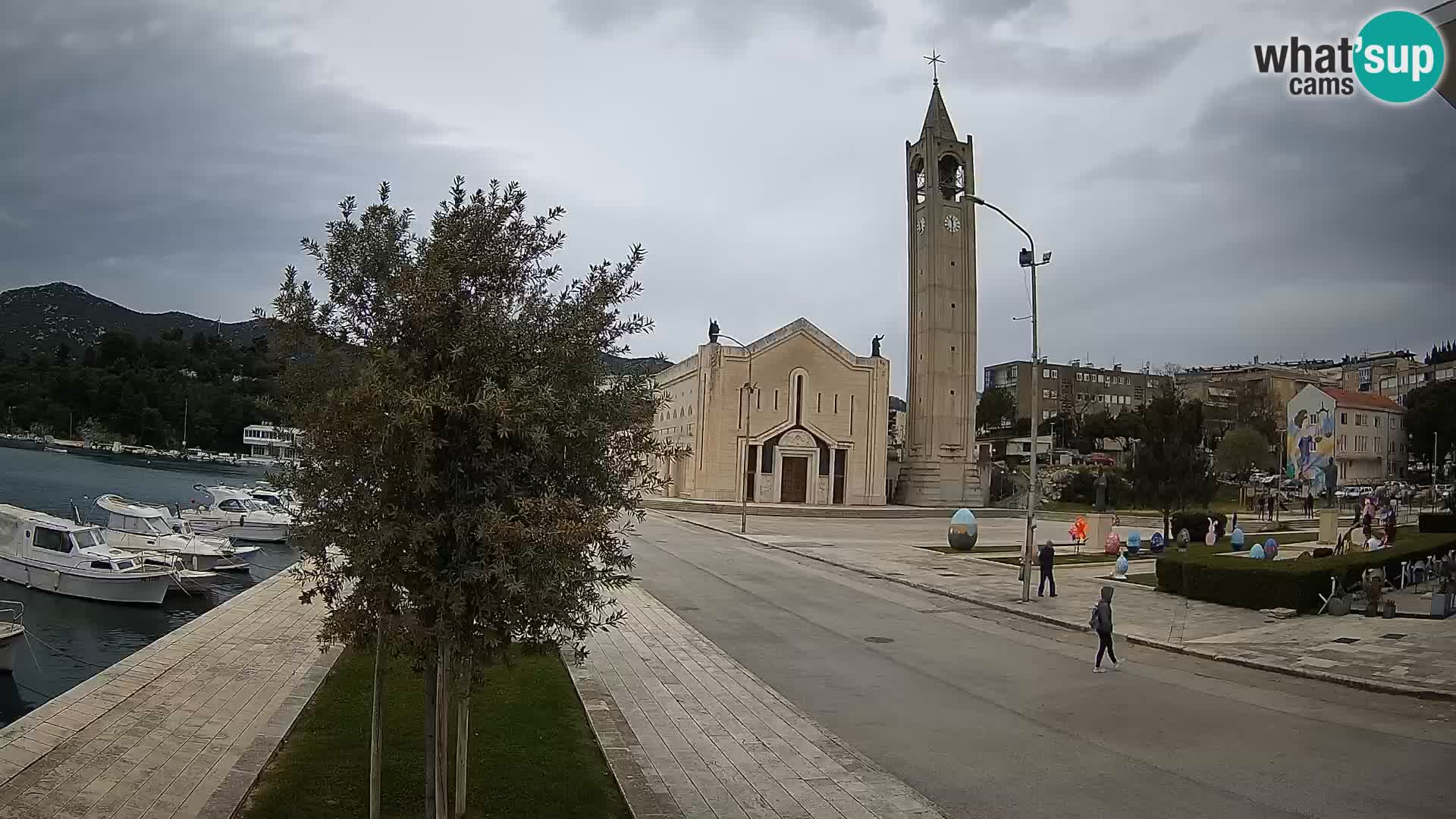 Livecam Ploce | Vues captivantes sur Riva et la cathédrale