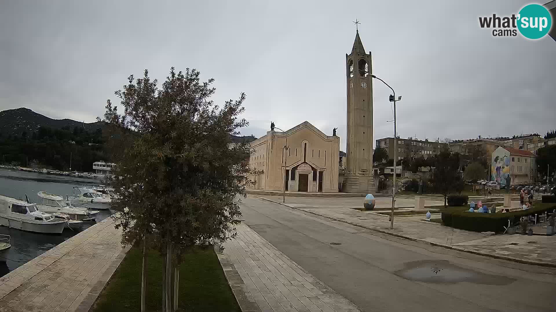 Web kamera Ploče | Očaravajući pogled na Rivu i Katedralu