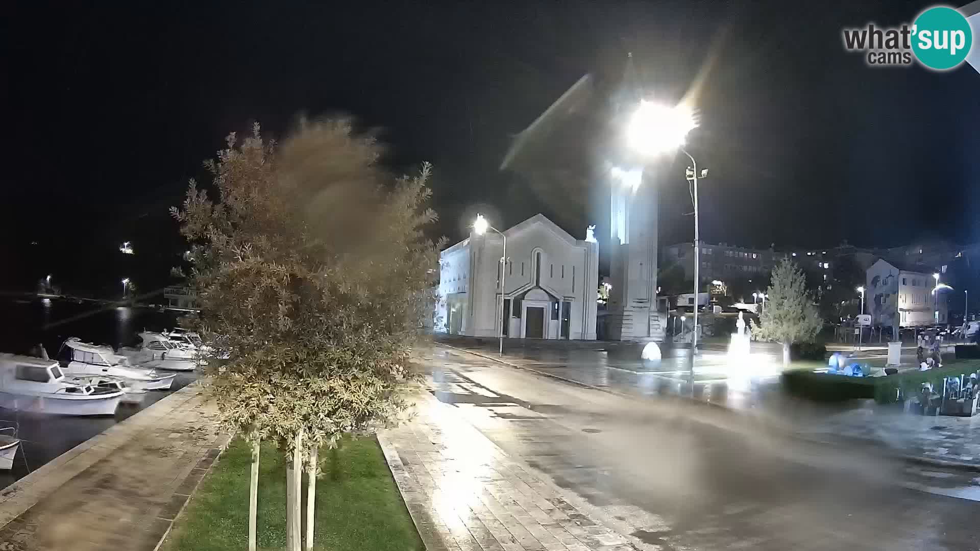 Spletna kamera Ploče | Osupljiv pogled na Rivo in katedralo