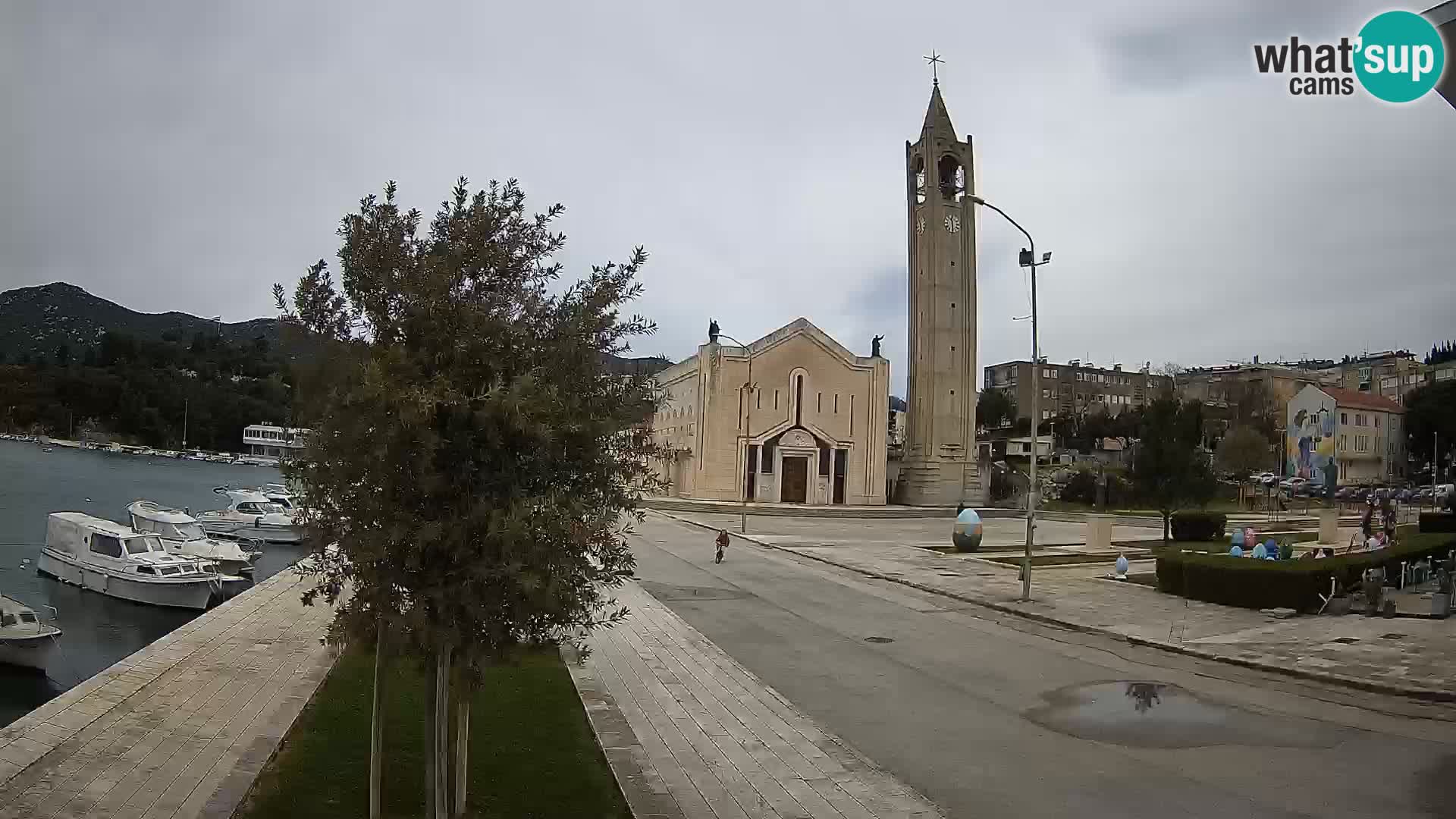 Livecam Ploce | Vues captivantes sur Riva et la cathédrale